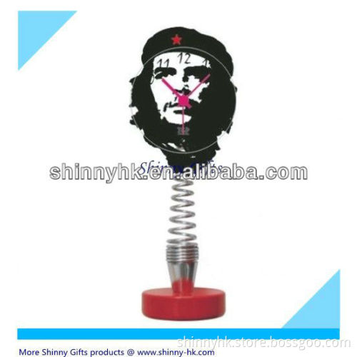 Famous face promotional plastic clocks